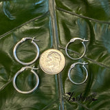 Sterling Silver S and XS Hoops
