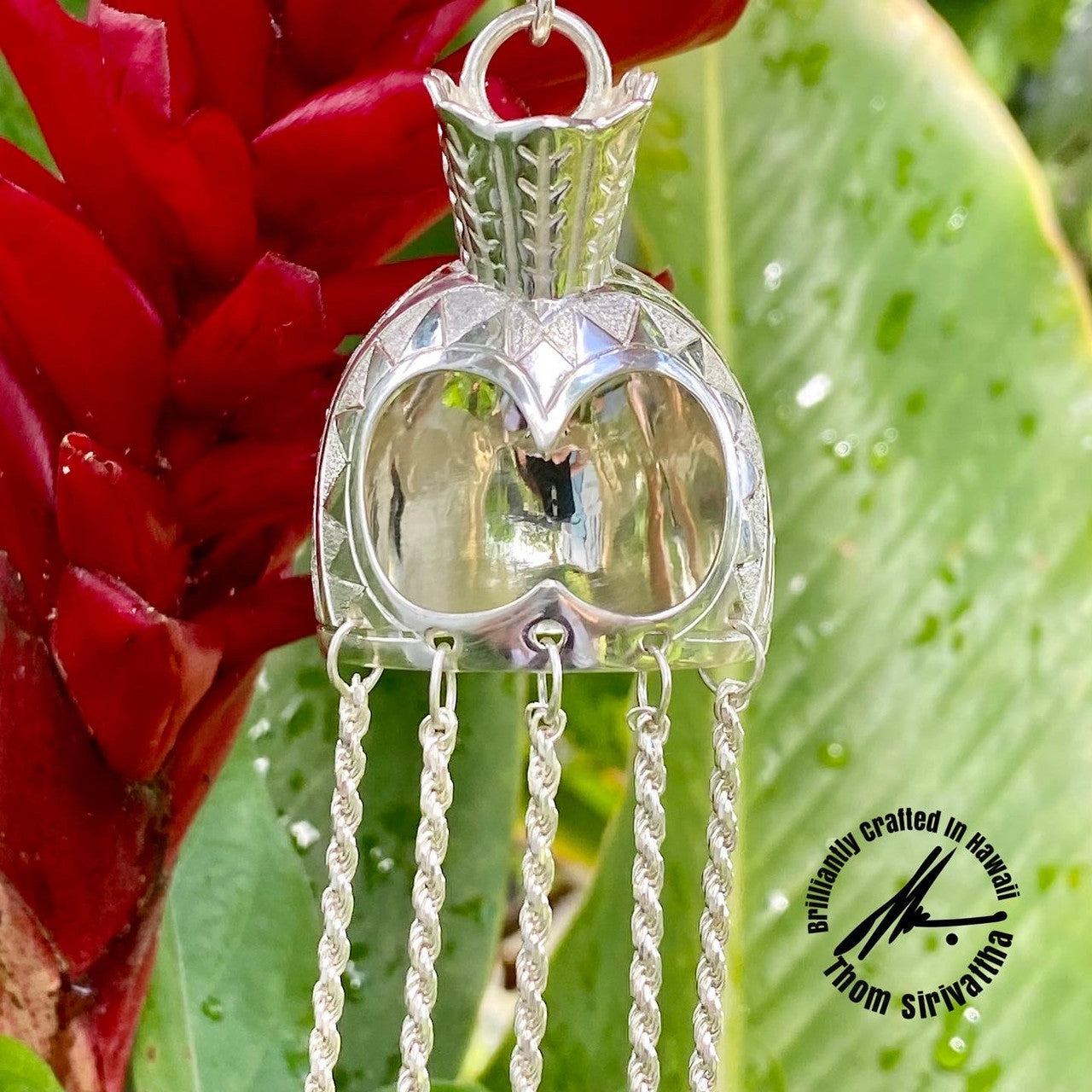 Sterling Silver XXL Ikaika Helmet – Lahana Jewelry By Thom Sirivattha