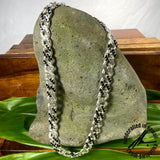Cuban Links Engraved with Tapa, Princess Maile, and Princess Scroll