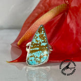 Royston Turquoise, 10 Carats, Sterling Silver Ring