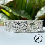 Sterling Silver 18mm Glimpse of Hawaii Bangle