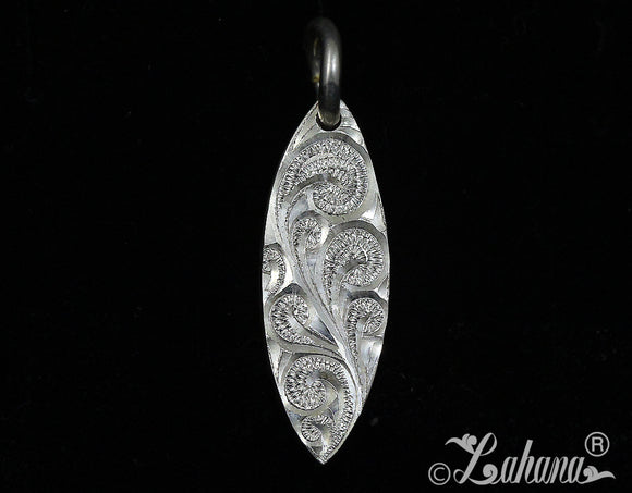 Surfboard Pendant (S) - English Scroll