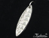 Surfboard Pendant (S) - Tapa & Modern Princess Scroll